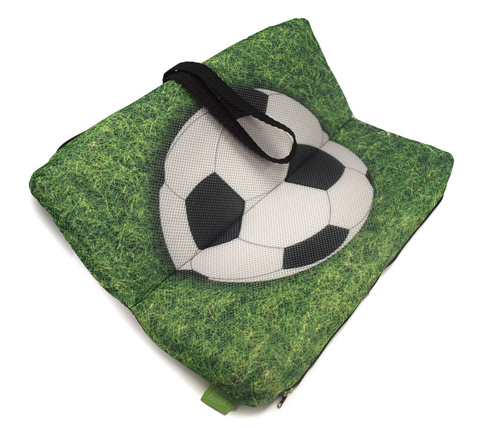 Klappkissen Fußball Gras