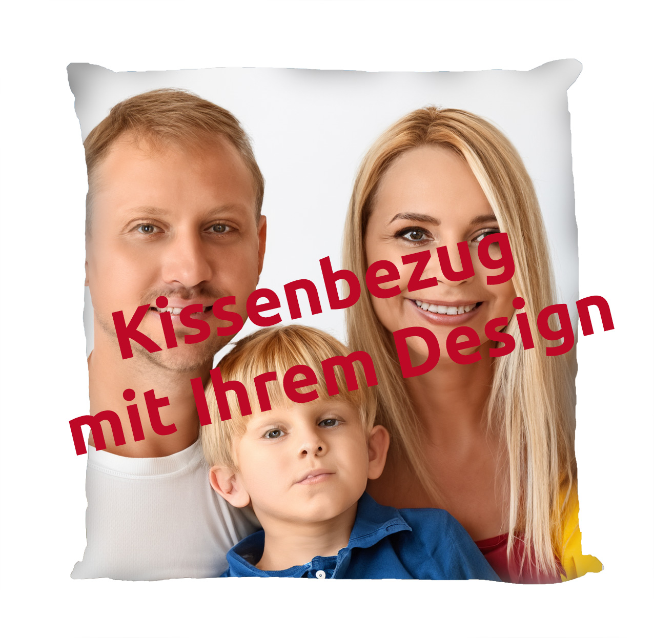 Kissenbezug Microfaser-Jersey zum Selbstgestalten